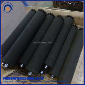 المطاط المغلفة بكرات ناقلة مع تصميم المهنية الرسم من بكرات الصلب والصلب بكرات ناقلة - Product Image 5