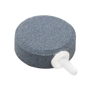 Bomba aireadora de piedra de burbuja de aire para estanque, disco de burbuja de aire para acuario, placa de oxígeno hidropónico para acuario, tanque de peces, 40mm