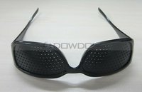 Lunettes Sténopées Anti-fatigue pour l'Amélioration de la Vision – Appareil de Correction Visuelle à Petits Trous