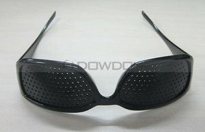 Gafas estenopeicas para el cuidado de la visión, antifatiga - Product Image 5