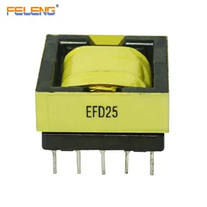 EFD25 high frequency smps ferrite core ac electric transformer manufacturer