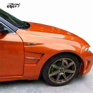 Kit de cuerpo ancho de plástico estilo <span class=keywords><strong>HM</strong></span> para BMW serie 5, F10, F18, parachoques delantero, faldas laterales y alerón - Product Image 4