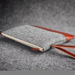 Fashion Waterproof Mobile Phone Carry Bag, Free Sample Leather felt phone case