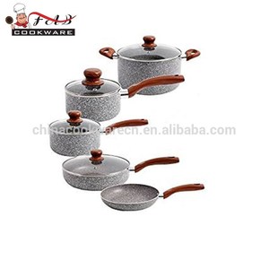 Hejiang — ustensiles de cuisine en granit de marbre, antiadhésif, ensemble d'ustensiles de cuisine, qualité supérieure - Product Image 2