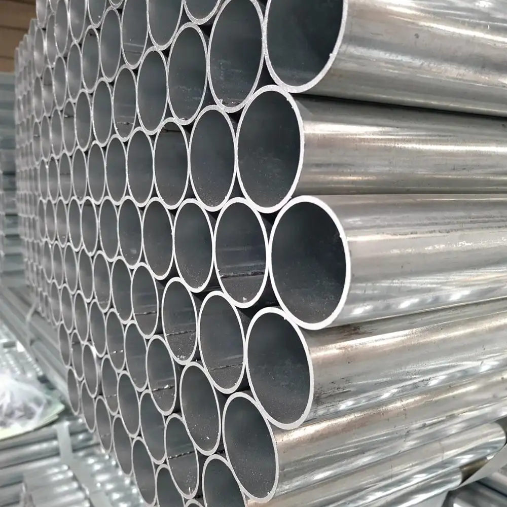 Costruzione materiali da costruzione tubo di acciaio zincato, Acciaio inox ponteggio tubo zincato