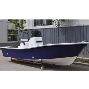 Bote de Pesca Liya de Fibra de Vidrio con Casco Rígido de 19 pies, Tipo <span class=keywords><strong>Panga</strong></span> - Product Image 2