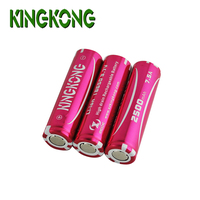ماركة كينجكونغ ICR18650 mAh 7.5A 3C V inr18650 عمود أسطوانة بمعدل مرتفع ليثيوم أيون