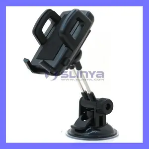 Heavy-Duty Universal Car Mount Holder for Cellphone, MP3 Player, iPhone, iPod Touch, BlackBerry, Droid, GPS Garmin, TomTom