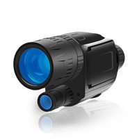 Cs-6 1080P Kamera Aksi Penglihatan Malam, Teleskop Monokuler Siang dan Malam Digital dengan GPS, WiFi, Kamera dan Keluaran Video