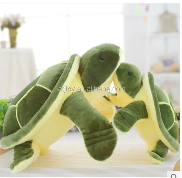 Бесплатный образец на заказ, большая зеленая морская черепаха, мягкая плюшевая игрушка, плюшевая подушка в форме животного