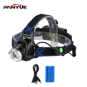 Torche <span class=keywords><strong>frontale</strong></span> LED T6 haute puissance <span class=keywords><strong>Lampe</strong></span> <span class=keywords><strong>frontale</strong></span> rechargeable <span class=keywords><strong>la</strong></span> <span class=keywords><strong>plus</strong></span> <span class=keywords><strong>puissante</strong></span> par batterie 18650 pour le camping et <span class=keywords><strong>la</strong></span> pêche - Product Image 2