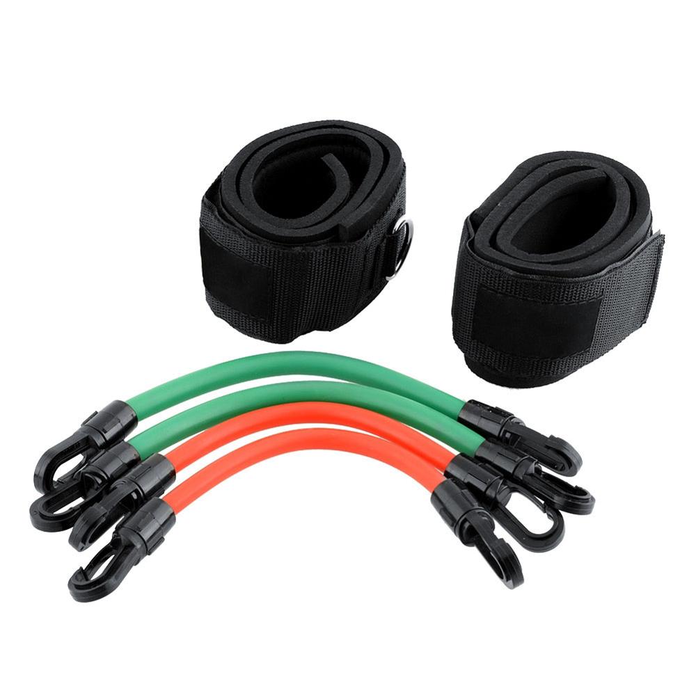 Leg Resistance Bands Training Cuffs - Lower Body Strength Power Tube For Sports