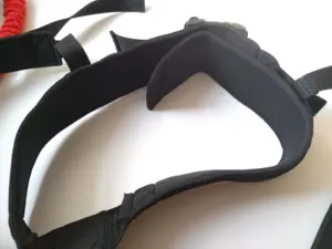 Bandes de résistance couverts à manches en Nylon, 360 degrés, avec harnais d'épaule, ceinture pour les athlétiques, la course, le saut - Product Image 3