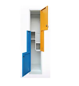 Новый дизайн, металлический шкафчик в форме буквы Z для тренажерного зала