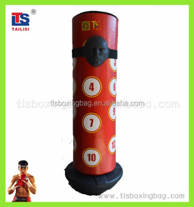 Rojo color vaso boxeo pesado sacos de boxeo y de pie patada sacos de arena de boxeo - Product Image 1