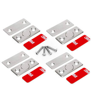 Chiusura Magnetica per Porte Resistente, Magneti Sottili in Acciaio, Potenti Chiusure Magnetiche per Armadi e Porte Scorrevoli - Product Image 4