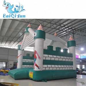 Bóng đá Inflatable nhảy lâu đài, giá rẻ nhảy lâu đài với lâu đài <span class=keywords><strong>bouncy</strong></span> Blower - Product Image 4