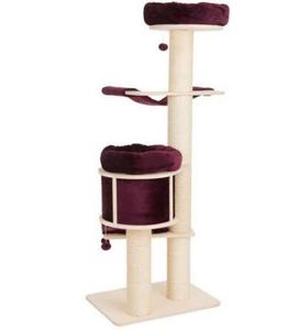 Kucing Melompat Mainan Menggaruk Kayu Mendaki Menara Pohon Kucing - Product Image 3