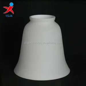 Glocke Form Milchglas Lampenschirm