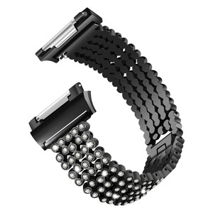 Venta caliente elegante diamante pulsera para Fitbit iónica correa de <span class=keywords><strong>reloj</strong></span>, Diamond steel band para Fitbit iónica Correa - Product Image 4