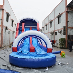 Tốc độ đua thời gian và không gian đưa đón nước <span class=keywords><strong>inflatable</strong></span> nhà thuyền trượt cho trẻ em và người lớn - Product Image 4