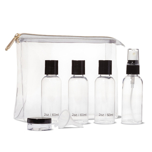 <span class=keywords><strong>Kit</strong></span> di borse per <span class=keywords><strong>trucco</strong></span> <span class=keywords><strong>da</strong></span> <span class=keywords><strong>viaggio</strong></span> per borsa cosmetica economica trasparente in PVC trasparente - Product Image 2