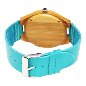 2017 Vogue 100% natural eco-friendly bamboo wholesale high quality wrist watch with Japan movt miyota 2035 - Product Image 5