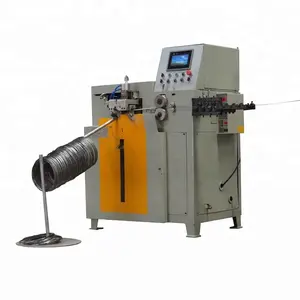 Automatic ring forming and welding machine