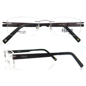 Titan Khung Quang Học Thiết Kế Theo Toa Kính Kính Mắt Khung Với Tinh Thể - Product Image 1