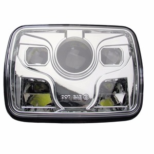 Offre Spéciale Gexune pour le camion de jeep wrangler accessoires <span class=keywords><strong>4x4</strong></span> conduite 5x7 pouces carré LED phare lumière de travail bar - Product Image 1