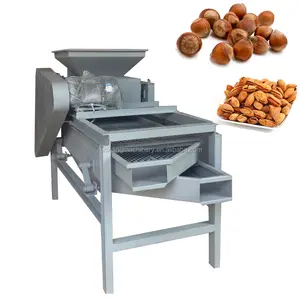 Castor Seed Hazelnut Peeling Shelling Machine