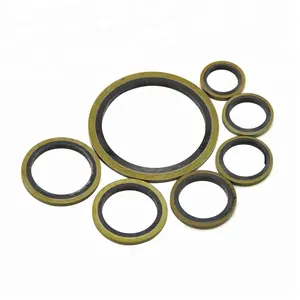 Arandela de Metal con tapón de drenaje de aceite, arandela de sellado combinado, 42/45/48/52/60mm, compatible con M42/M45/M48/M52/M60