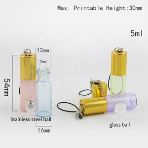 มินิสีรุ้งโรลเลอร์บนขวดลิปกลอสคอนเทนเนอร์จี้ขวดใช้สำหรับน้ำมันหอมระเหย - Product Image 6