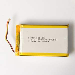 Grande li-ion batería recargable 5000 mAh 3,7 V 18.5wh lipo batería para tablet pc/Banco de energía - Product Image 4