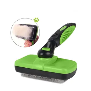 Desh edding Haarentferner Selbst reinigende Slicker Pet Groom ing Brush