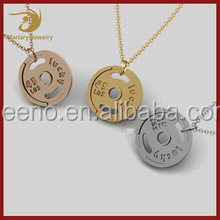 Colgante de pesas con mancuernas, collar de Fitness, joyería personalizada, resistente al agua, para gimnasio, venta al por mayor de fábrica - Product Image 3