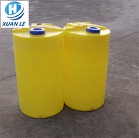 Conteneurs industriels à utilisation de liquide, conteneurs en plastique antiacide pour liquide