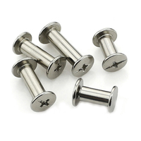 Vis de fixation en acier inoxydable 304 M5 à tête plate Torx, vis Chicago