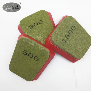 Daofeng Frankfurt 100mm Bloques de Pulido de Esponja Abrasiva de Dureza Suave/Dura con Diamante para Mármol, Soporte OEM, Corte de Piedra - Product Image 5