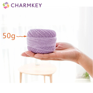 Commercio all'ingrosso 100% di filati di cotone crochet filati di cotone in estate per mano di lavoro a maglia - Product Image 3