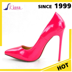 Nuevo diseño bombea punto Toe para mujer <span class=keywords><strong>de</strong></span> los <span class=keywords><strong>altos</strong></span> talones tacones <span class=keywords><strong>de</strong></span> aguja mujeres - Product Image 2