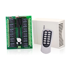 Hot-vendita <span class=keywords><strong>Rf</strong></span> 433 Mhz Apprendimento Trasmettitore E Ricevitore di Telecomando con Supporto A Parete - Product Image 2