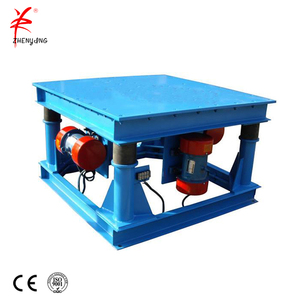 Table vibrante, objet de compétition, pour la compression du matériel - Product Image 2