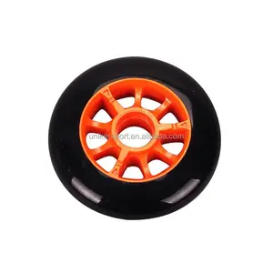 100mm * 24mm, ruote colorate in PU, ruote da skate in linea