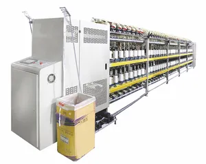 2018 New Machine KS-160A Rubber Latex Yarn Double Covering Machine for making socks ( Menegatto/OMM )