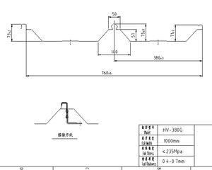 เครื่องทำล็อค IUWON, เครื่องปิดผนึกหลังคา, เครื่องทำกระเบื้องแบบ interlocking - Product Image 5