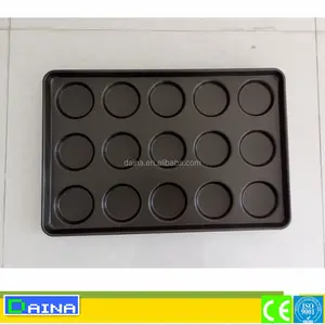 Produsen Profesional!! Non-stick Bakeware Burger Bun Tray/Kue Loyang/Baking Tray