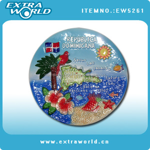 Cerámica decorativa rumania placa de recuerdo para regalo del recuerdo - Product Image 4