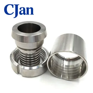 DIN11851 hose barb fittings 1/2 press fitting female 316L stainless fittings
