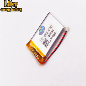 Connector 1.25-2 P 603048 900 mah 3.7 v lipo battery Rechargeable solar li ion polymer lithium battery with PCM - Product Image 1